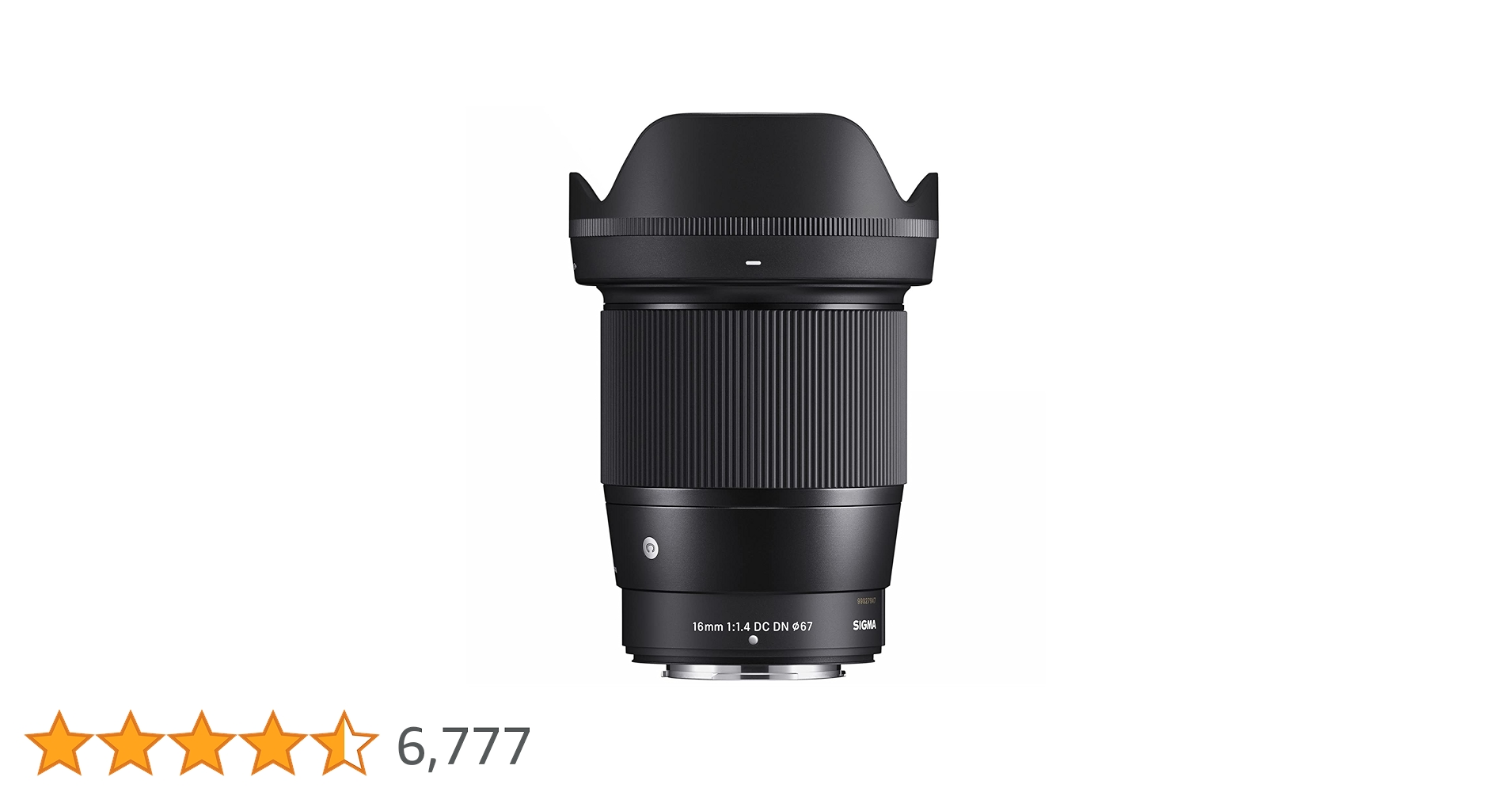 Amazon.co.jp: シグマ(Sigma) レンズ 16mm F1.4 DC DN FUJIFILM 富士